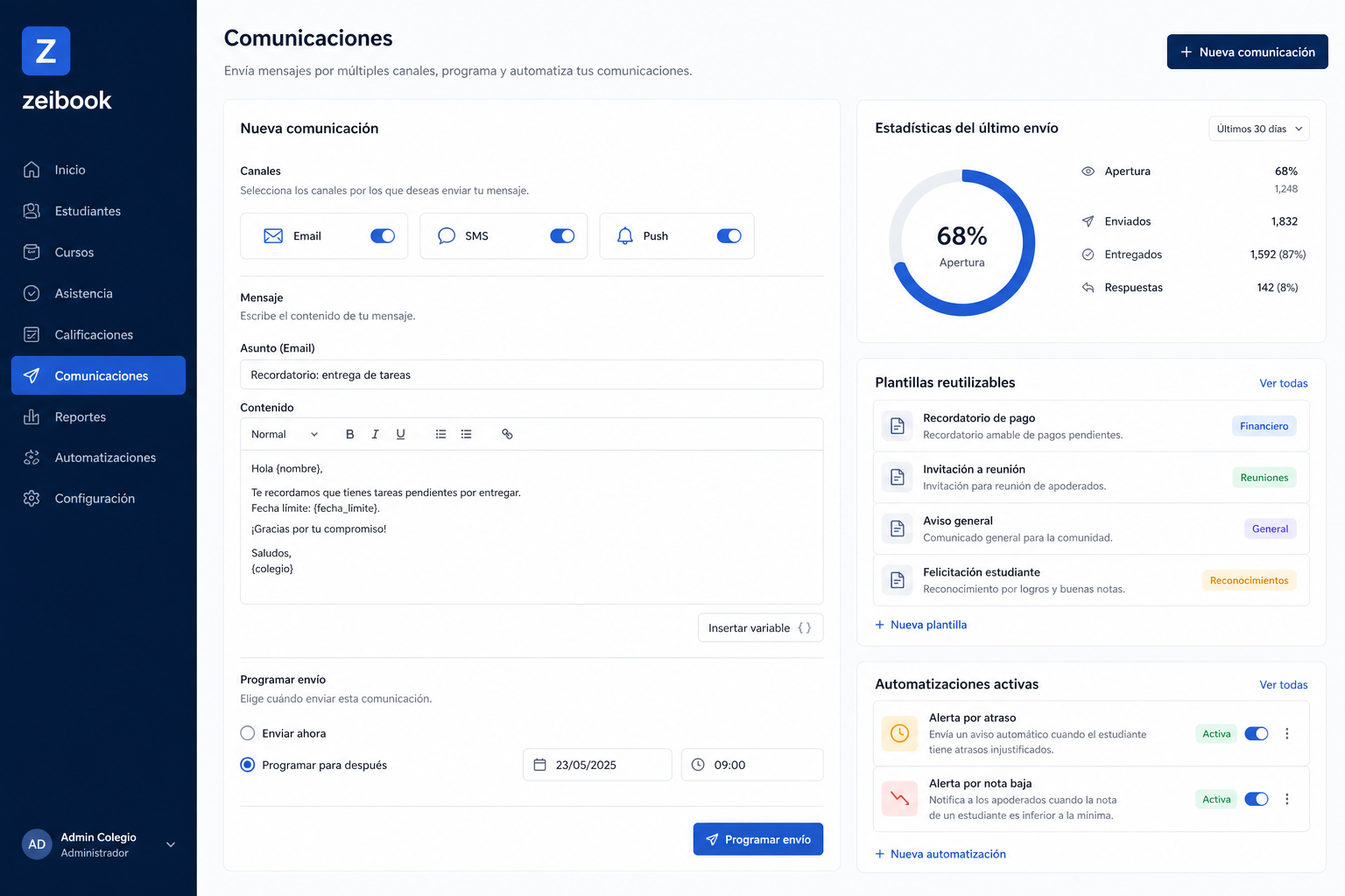 Captura orientativa — Trabajo conjunto